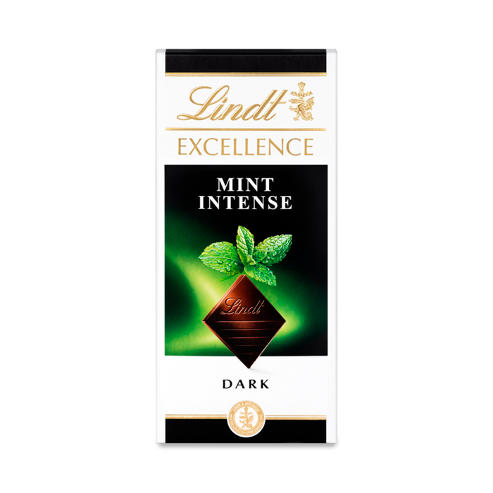 Lindt Excellence Mint Intense Dark  Chocolate 100g