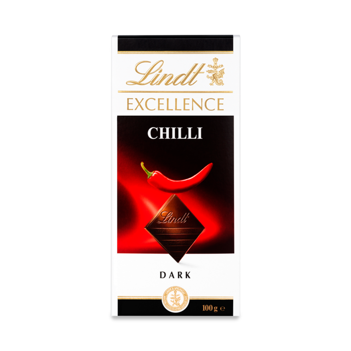 Lindt Chilli Dark Chocolate 100g