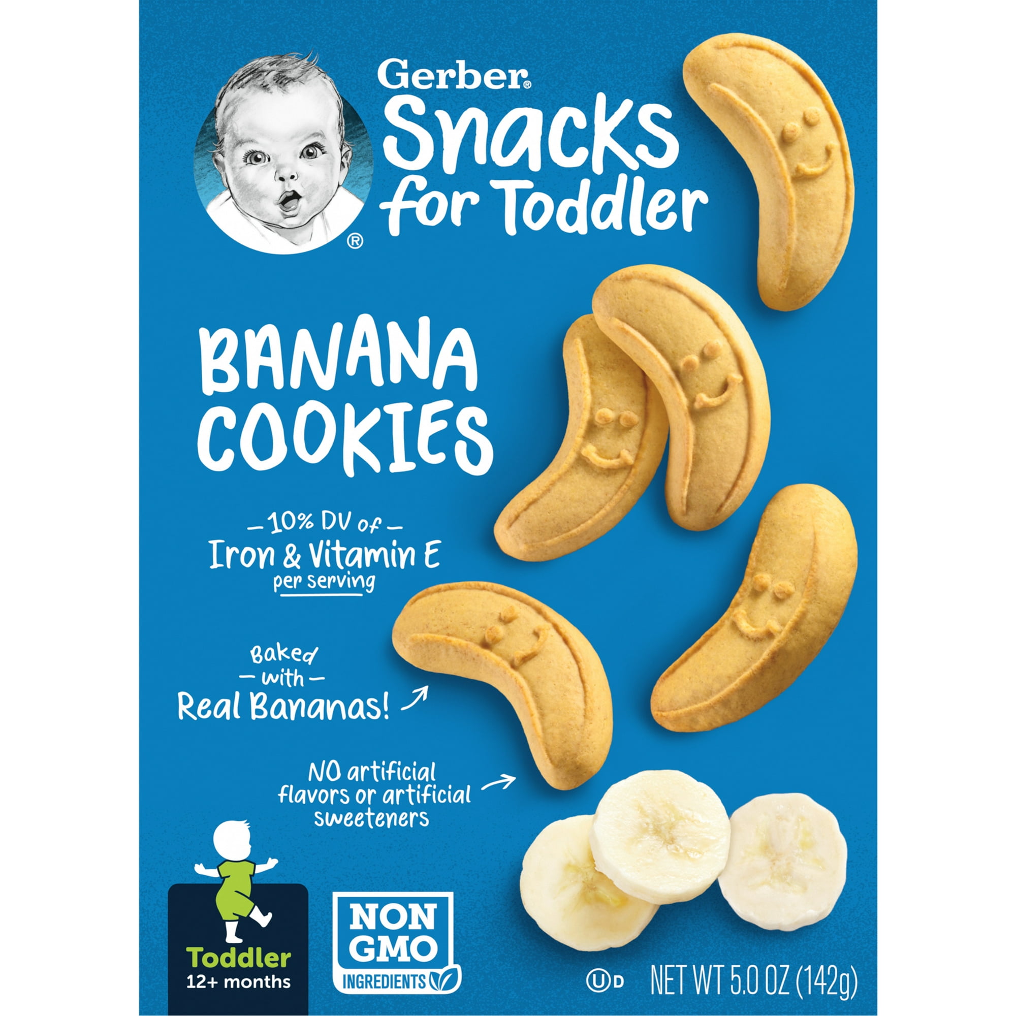 Gerber Banana Cookies 142g