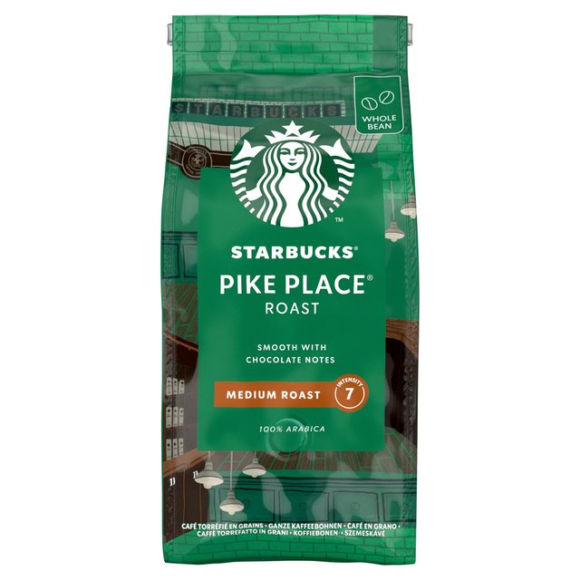 Starbucks Pike Place Roast Whole Bean  Coffee 200g