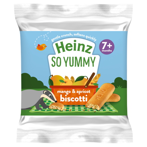 Heinz Biscotti Mango and Apricot Month 60g