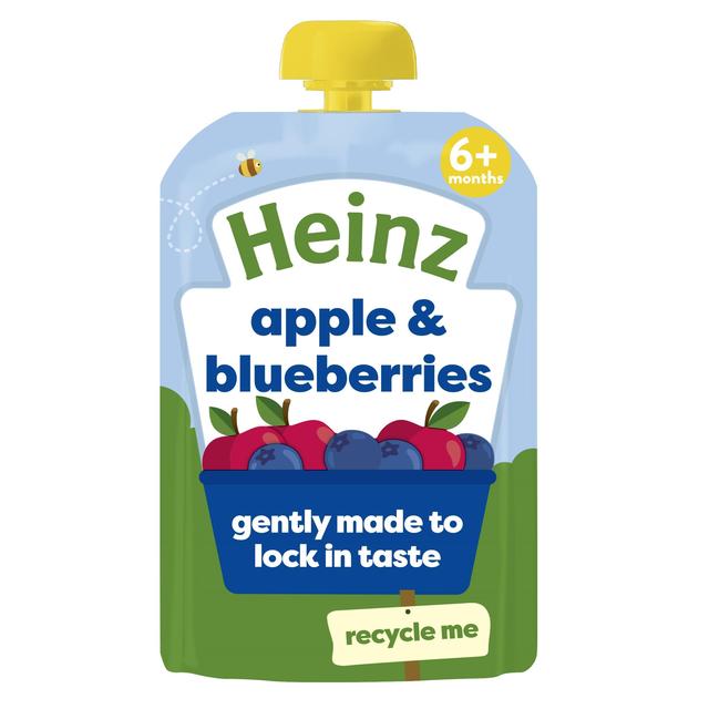 Heinz By Nature Apple and Blueberries 100g