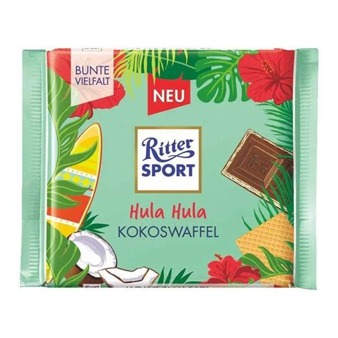 Ritter Sport Hula Hula Coconut Wafer 100g