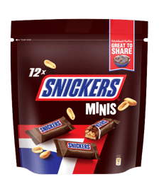 Snickers Minis Chocolate 12pcs 180g