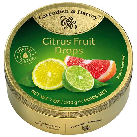 Cavendish and Harvey Citrus Fruit Drops 200g