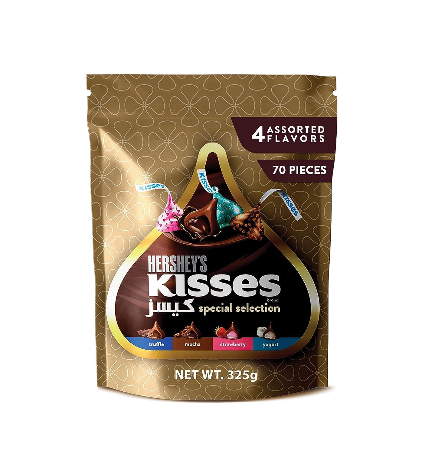 Hershey’s Kisses Special Selection, 4 Flavours 325g