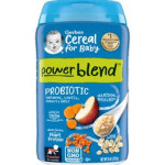 Gerber Powerblend Probiotic Oatmeal Lentil Peach & Apple 227g