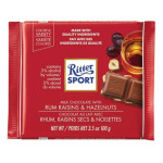 Ritter Sport Rum Raisins Hazelnuts 100g