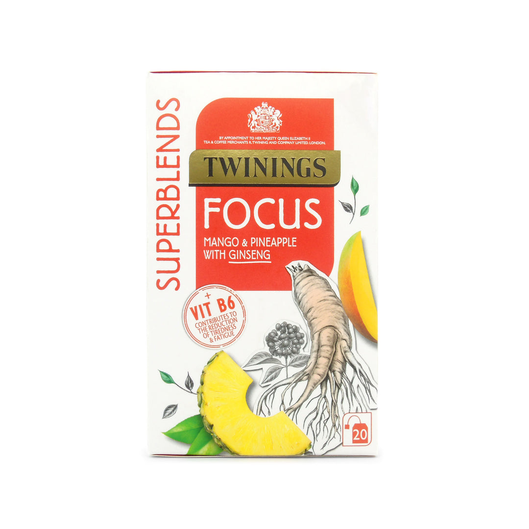 Twinings Focus Mango and Pineapple with Ginseng 30g