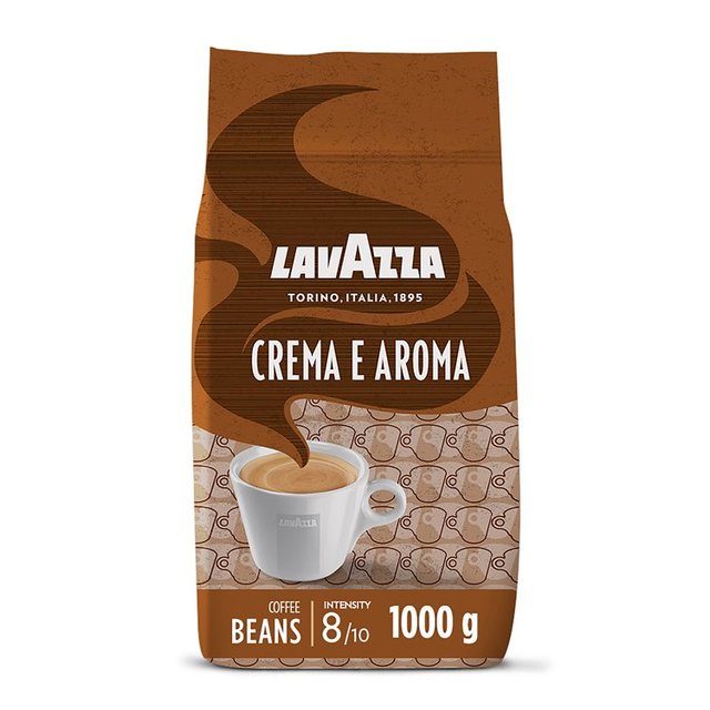 Lavazza Crema E Aroma Medium Roast Coffee Beans 1kg