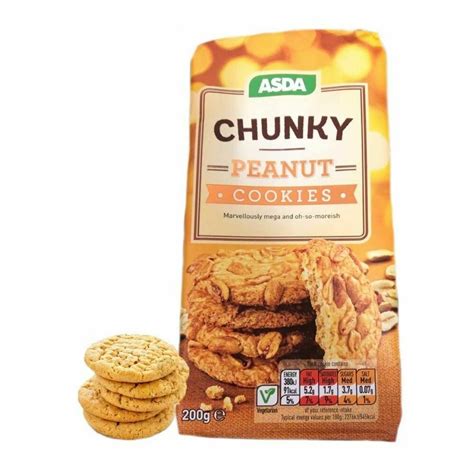 Asda Chunky Peanut Cookies 200g