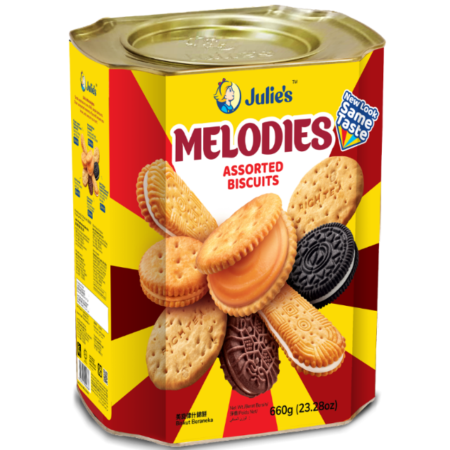 Julie's Melodies Assorted Biscuits 660g