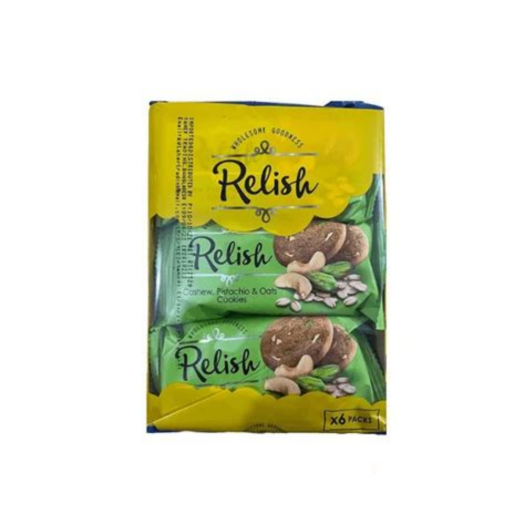 Relish Cashew Pistachio & oat Cookies 252g