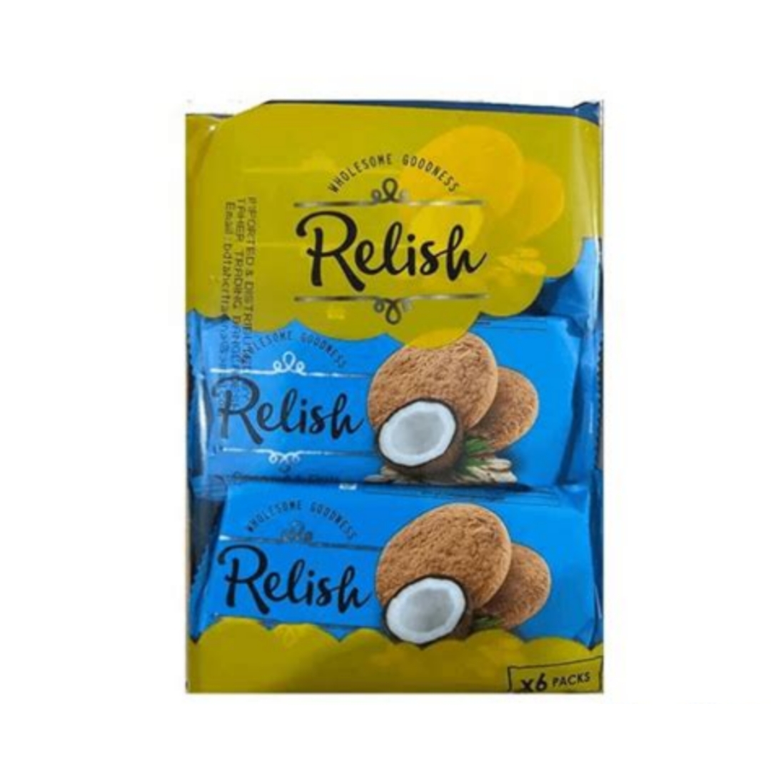 Relish Coconut & oat Cookies 252g