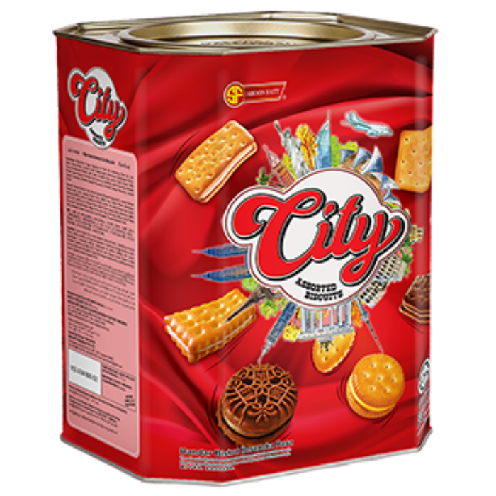 Shoon Fatt City Assorted Biscuits 600g