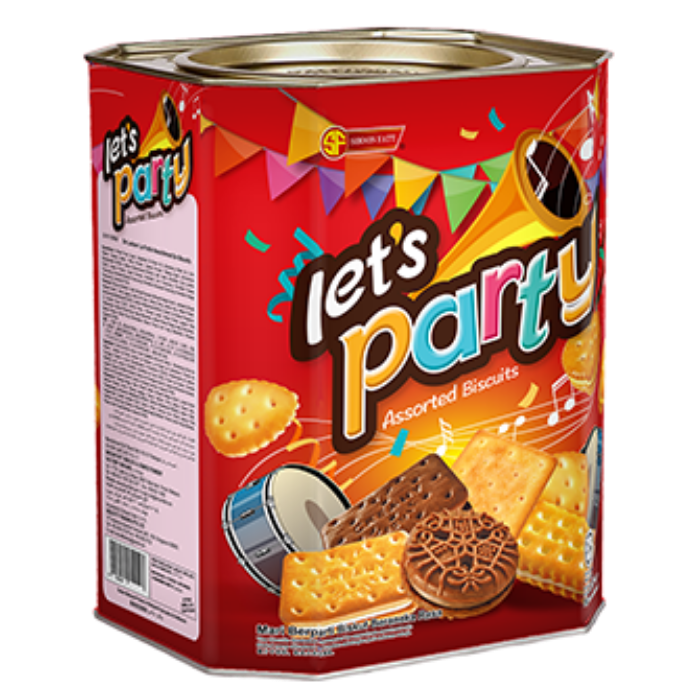 Shoon Fatt Lets Party Assorted Biscuits 600g