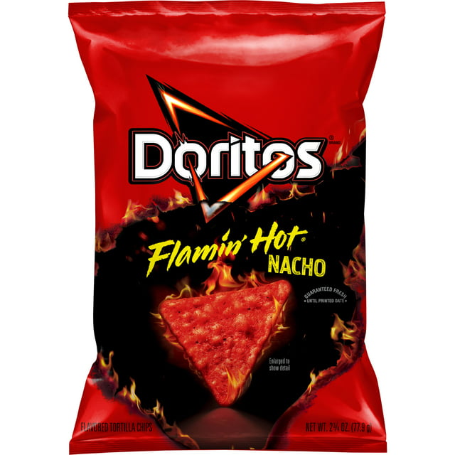 Doritos Flamin Hot Nacho Chips 92.1g