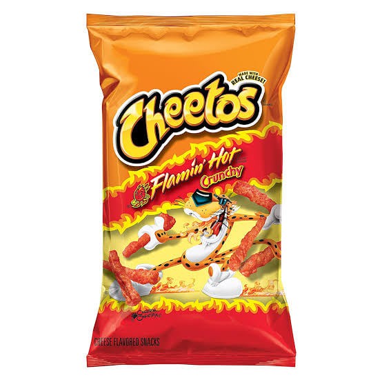 Cheetos Flamin Hot Crunchy 226.8g