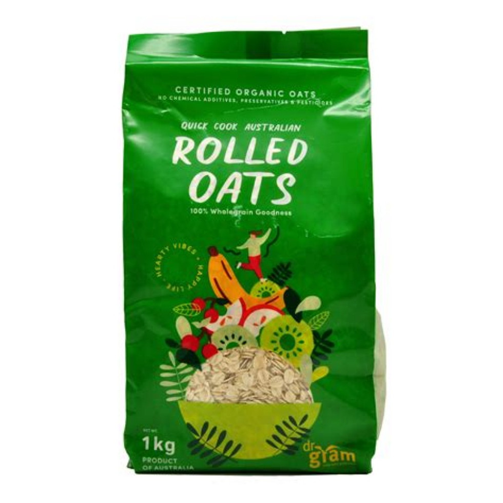 Dr gram Rolled Oats 1kg to food gallery