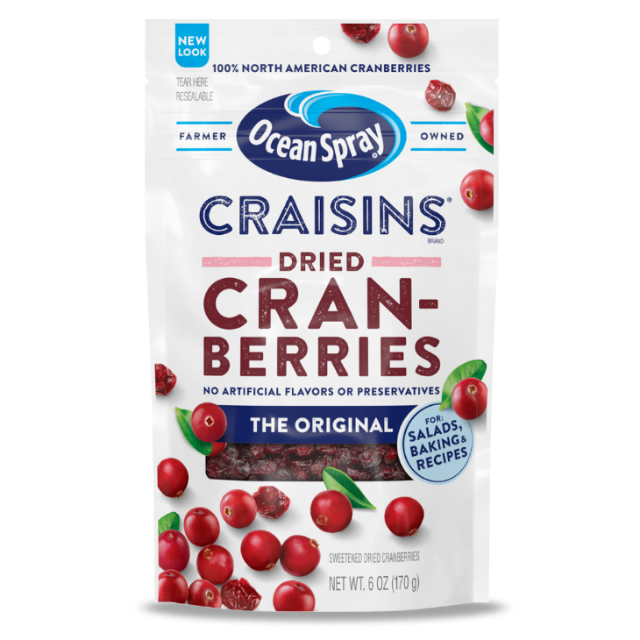 Ocean Spray Craisins Dried Cran-Berries The Original 170g