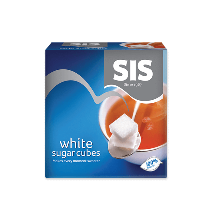 SIS White Sugar Cubes 454g