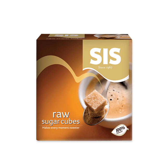 SIS Raw Sugar Cubes 454g