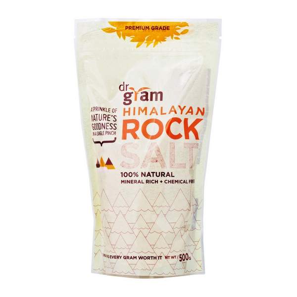 DR. GRAM SALT HIMALAYAN ROCK FINE SALT 500GM