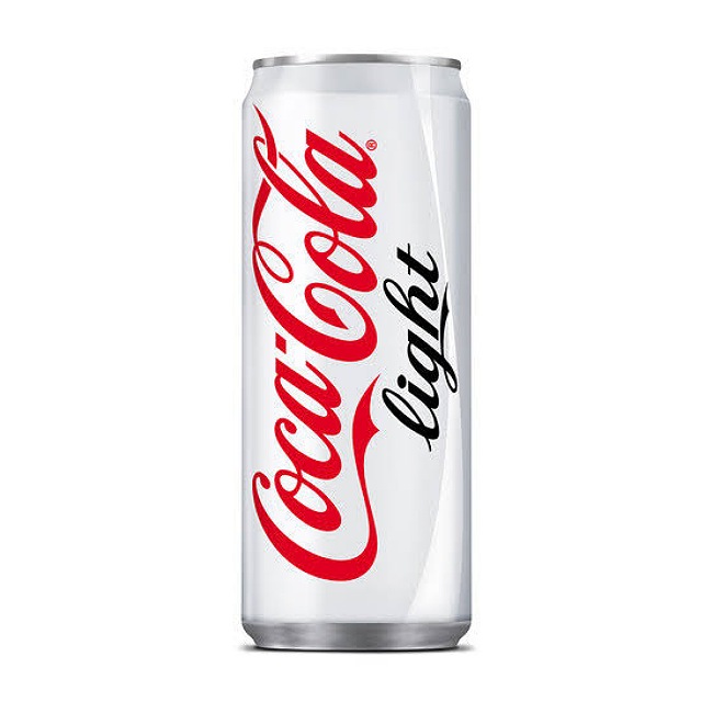 Cocacola Light Coke Can Soft drinks 330g