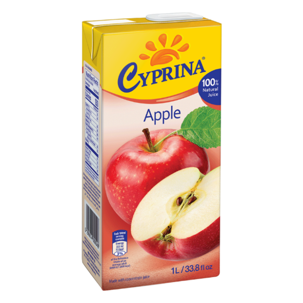 Cyprina Apple Juice 1L