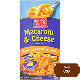 Red & White Macaroni & Cheese 206g