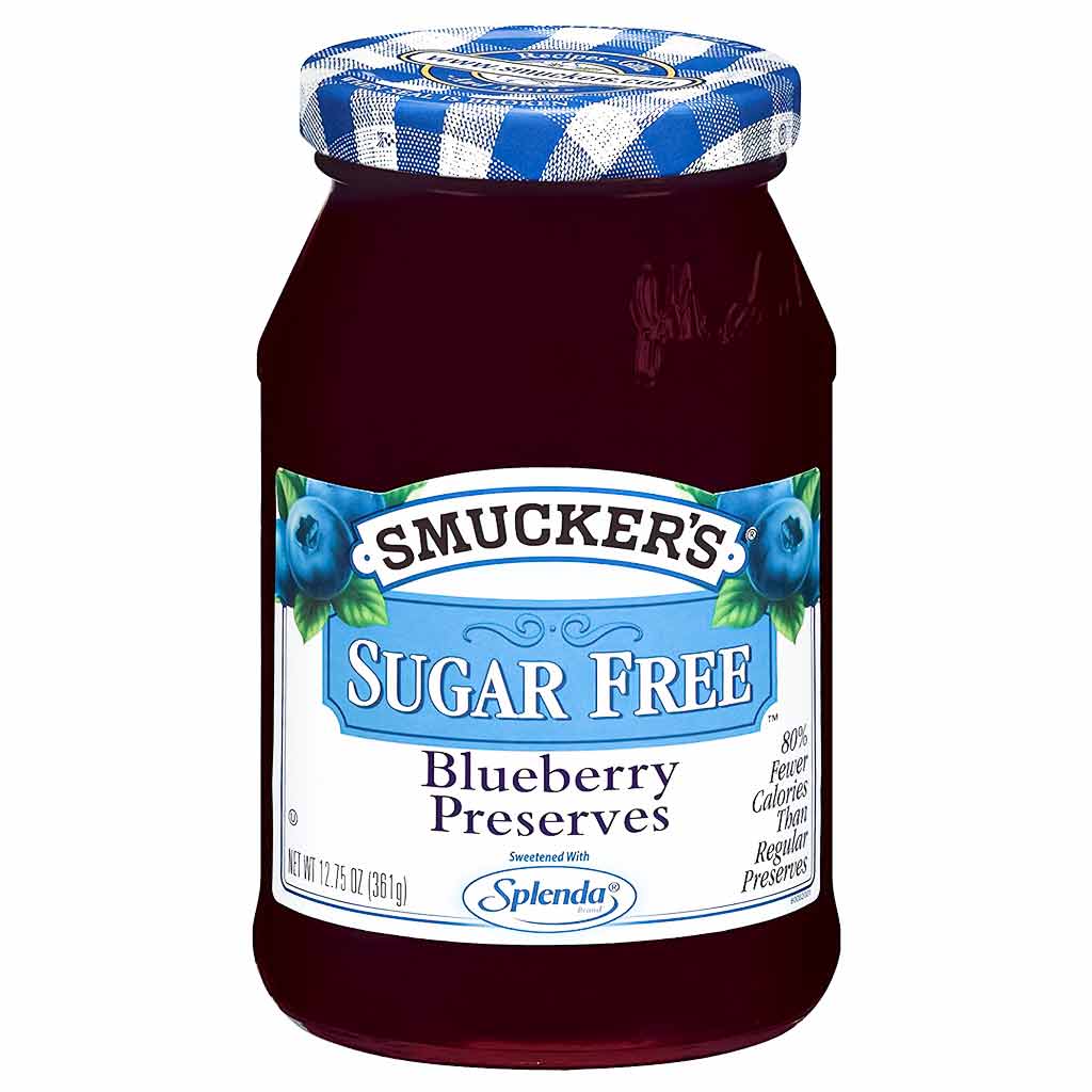 Smucker's Sugar Free Blueberry Preserves 361g