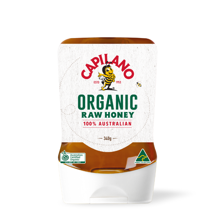 Capilano Organic Raw Honey 340g