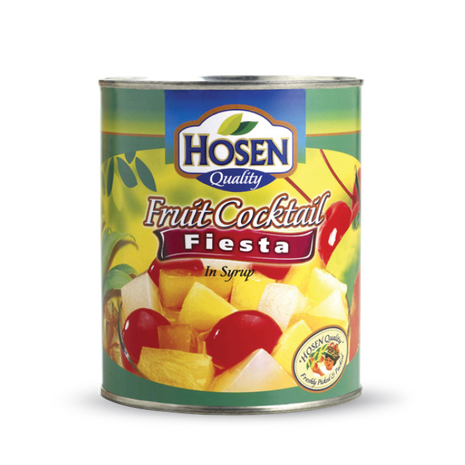 Hosen Fruit Cocktails Fiesta In Syrup 836gm