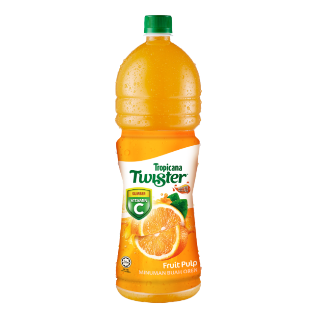 Tropicana Twister Orange Fruit Drink 1.5L