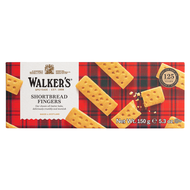 Walkers Pure Butter Shortbread 150g