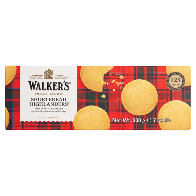 Walkers Pure Butter Shortbread Highlanders 200g