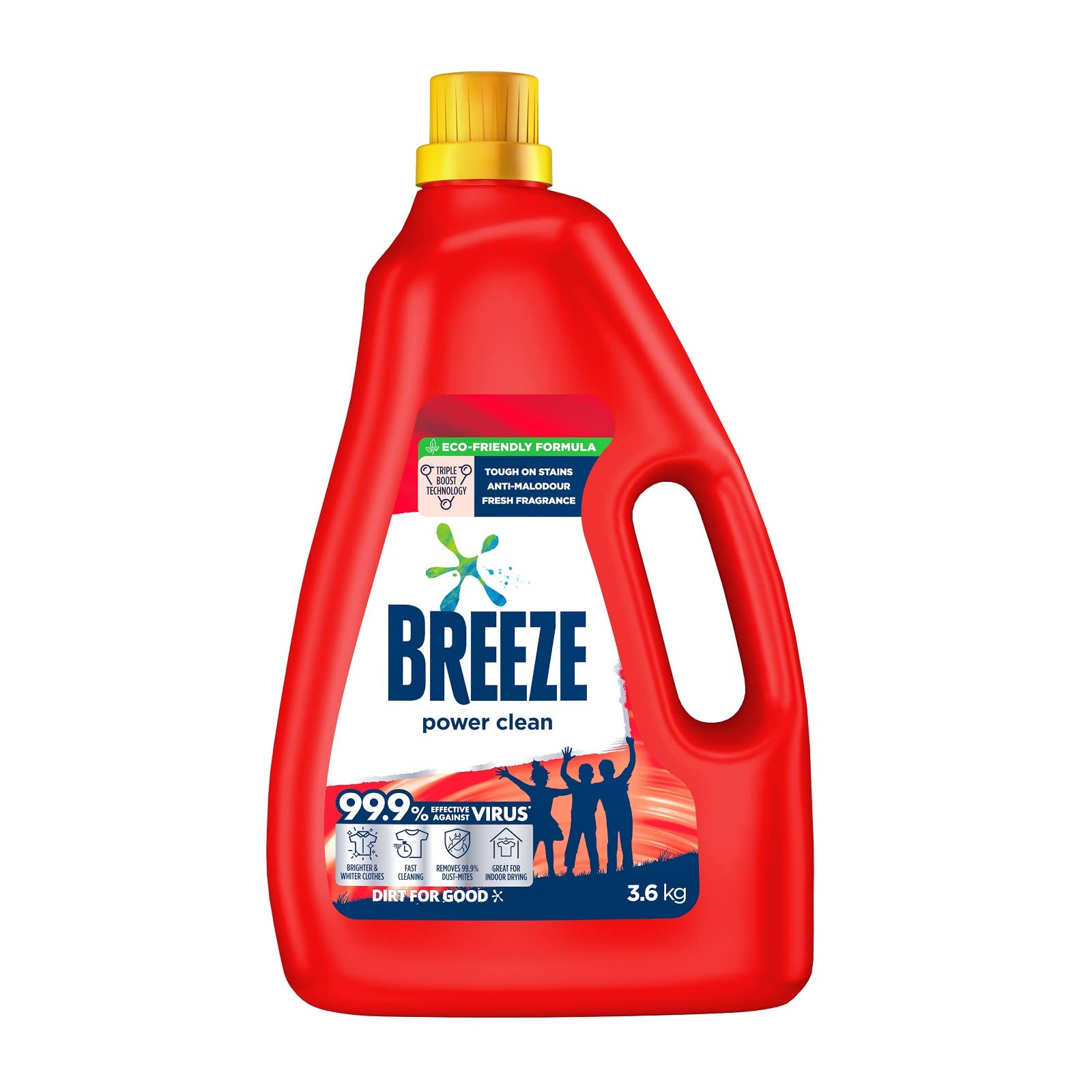 Breeze Power Clean Liquid Detergent 3.6kg