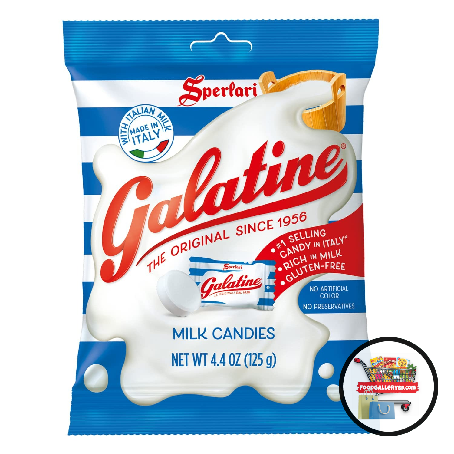 Sperlari Galatine Latte Candies 125g