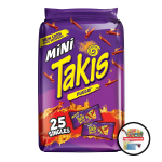 Takis Tortilla Chips Fuego Minis 25 Pack 875g