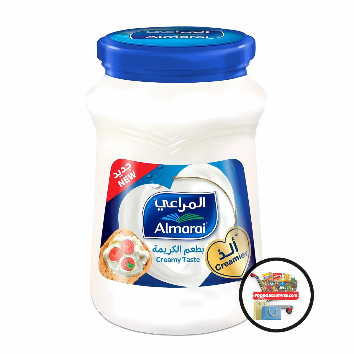 Almarai Spreadable Cream Cheese 500gm