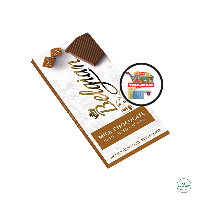 Belgian Milk Salted Caramel Chocolate 100g