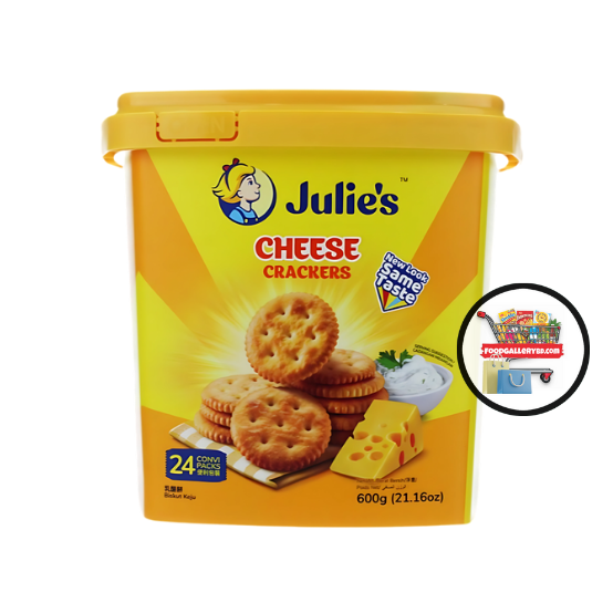 Julies Cheese Crackers 600g