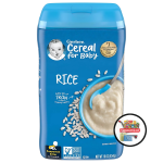 Gerber Baby Cereal 1st Foods Rice 454g