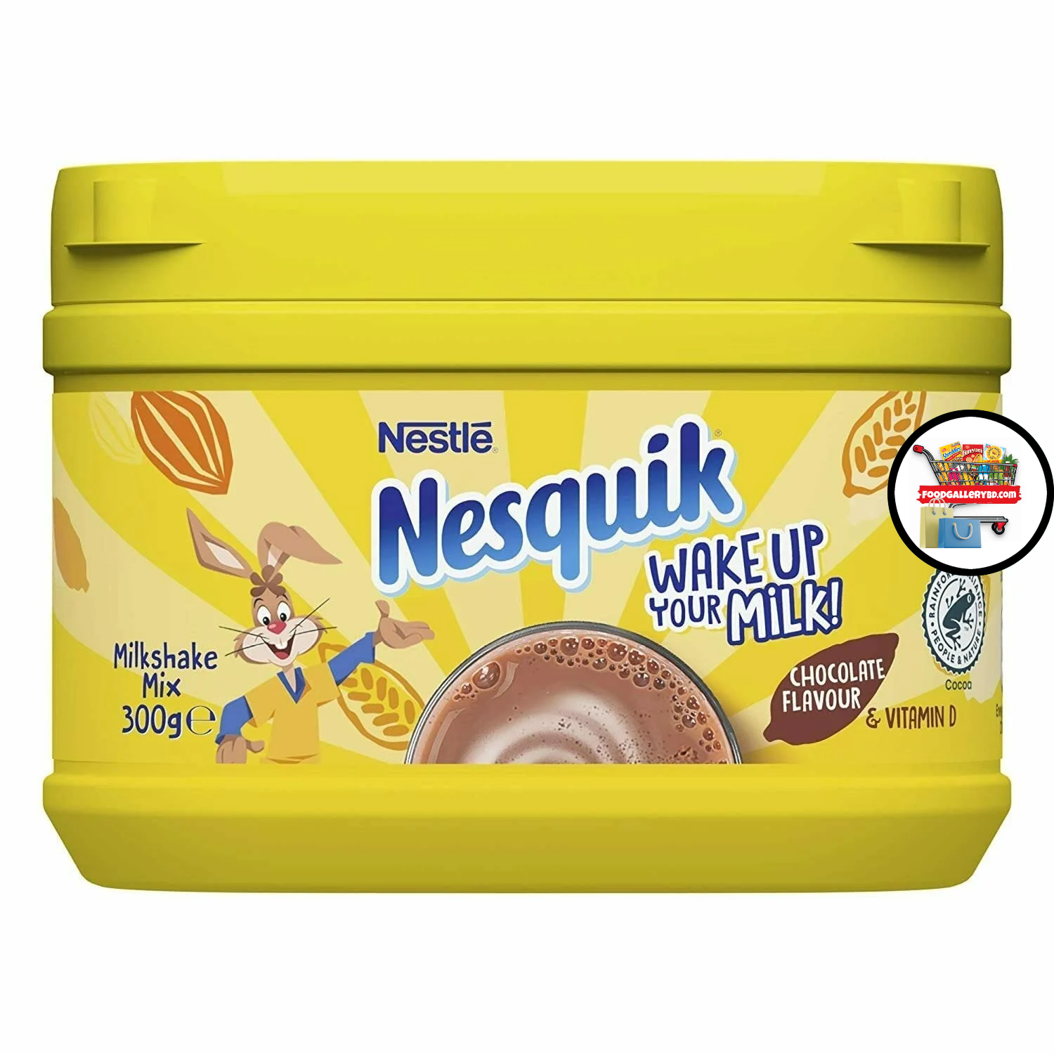 Nestle Nesquik Chocolate Flavor Milkshake Mix 300g