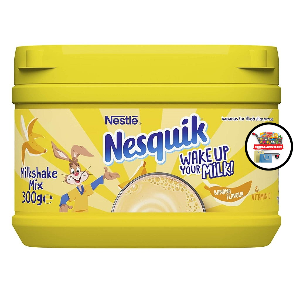 Nestle Nesquik Banana Flavor Milkshake Mix 300g