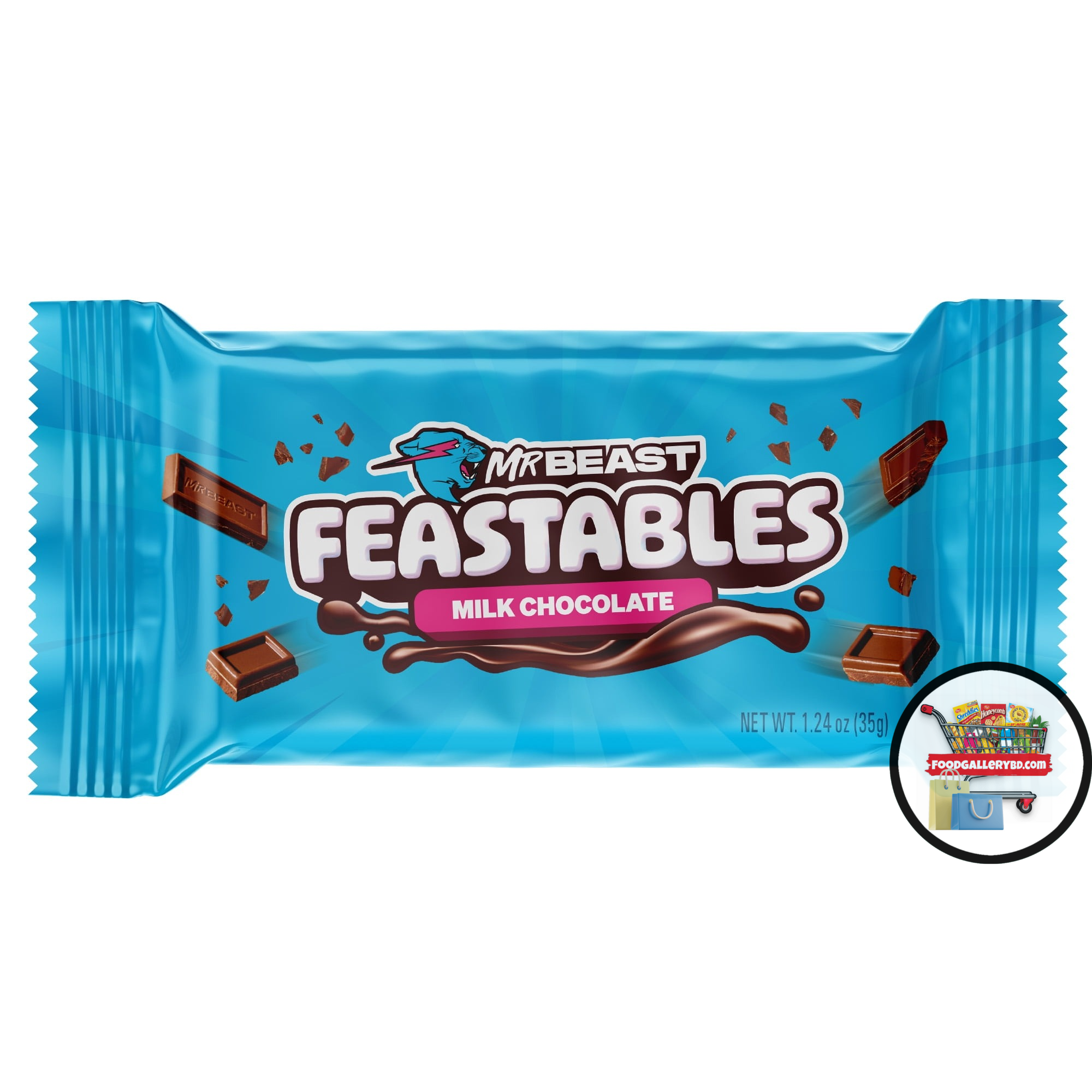 Feastables Mr Beast Milk Chocolate Bar 35g