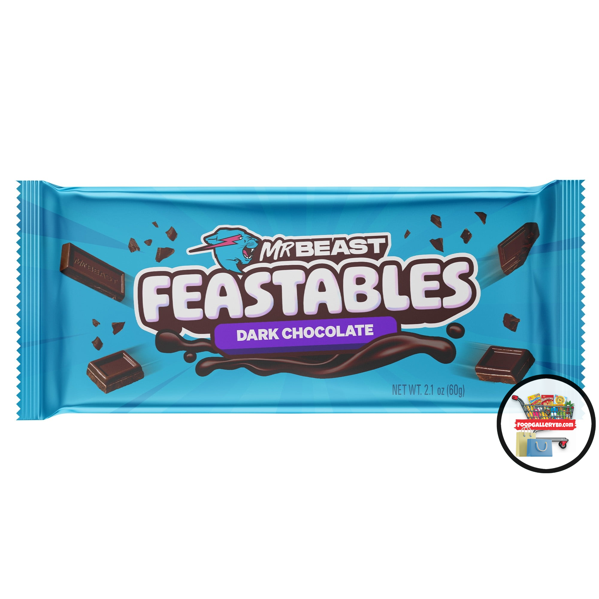 MrBeast Feastables Dark Chocolate 60g