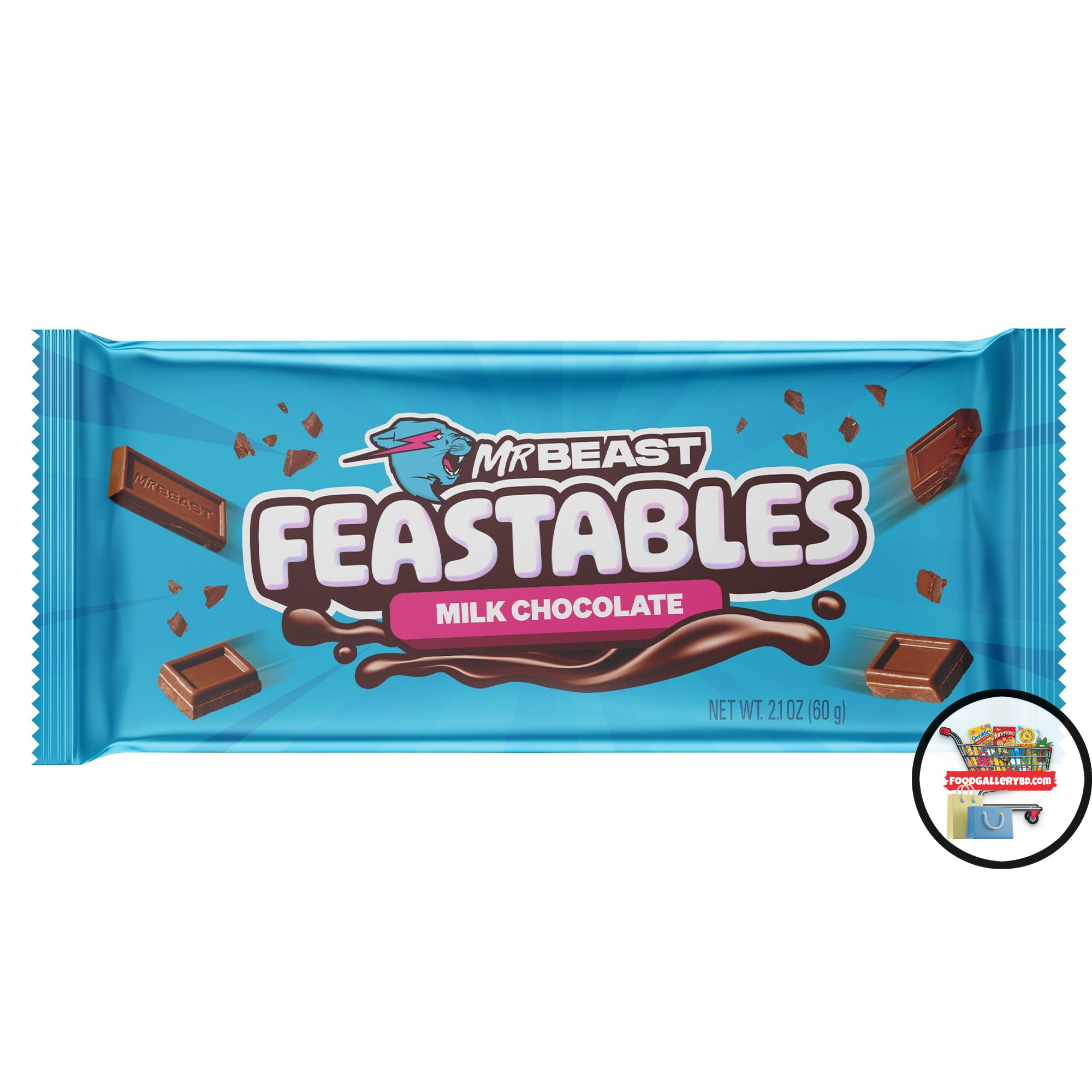 MrBeast Feastables Milk Chocolate 60g