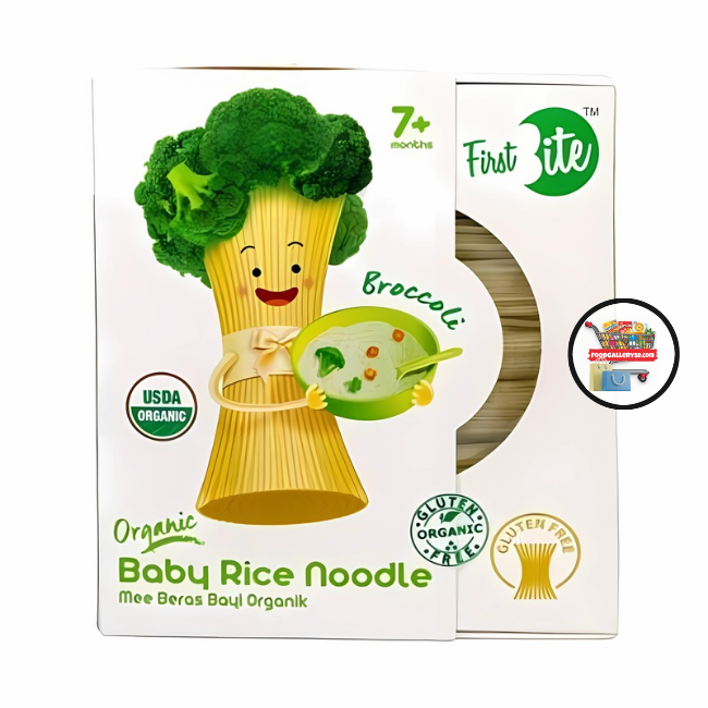 First Bite Broccoli Organic Baby Rice Noodle 180g